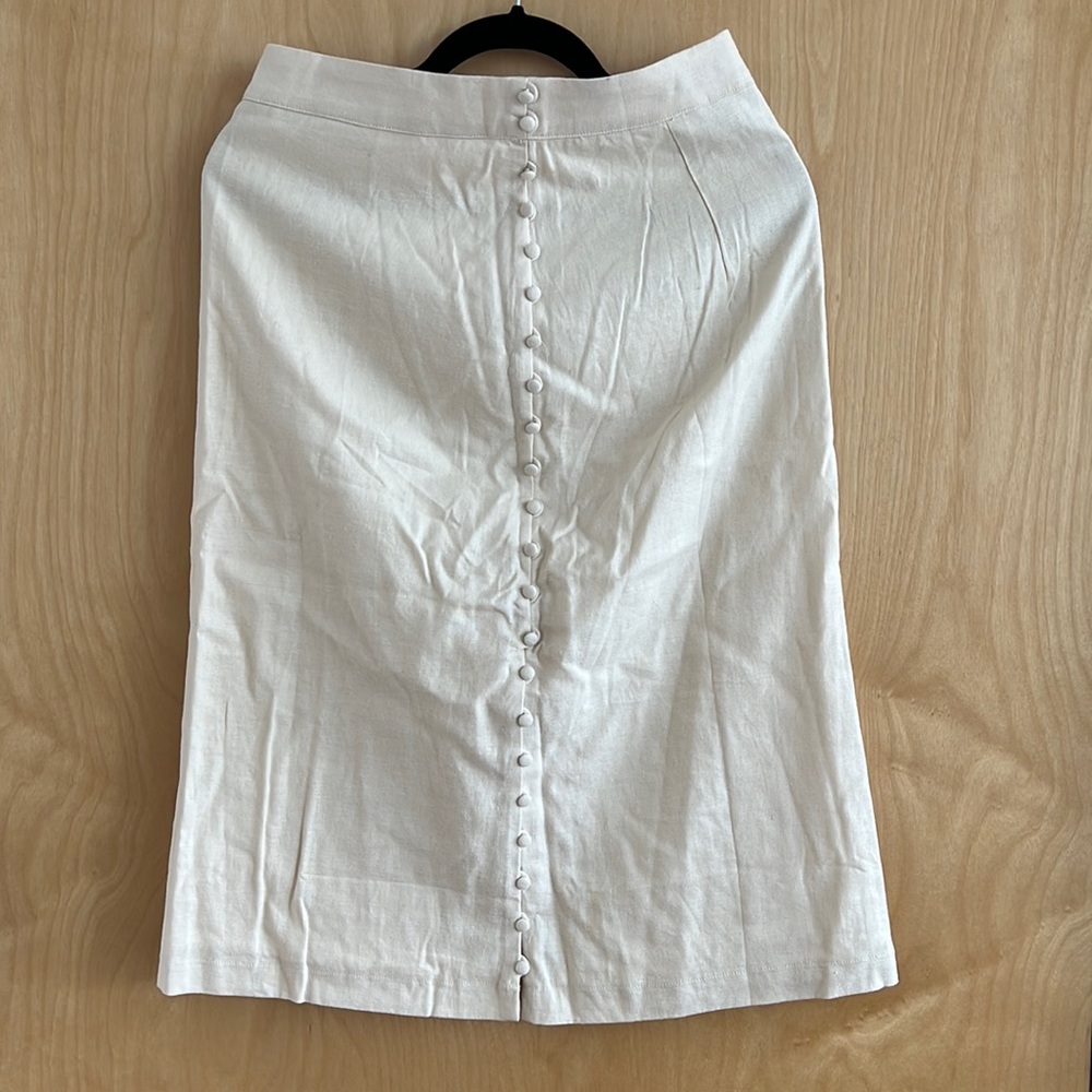 Madewell Linen Skirt (New w/o tags)